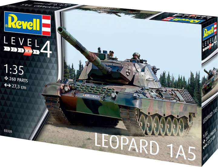 Actual product image Revell Leopard 1A5