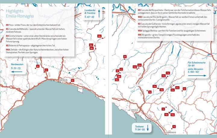 Produktbild Wild Swimming Italien (Deutsch, Michele Tameni, 2021)