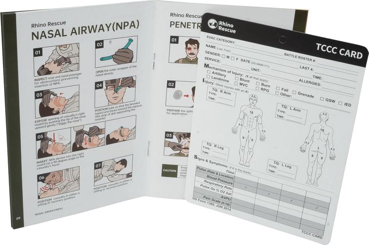 Produktbild Rhino Rescue IFAK-CLC MINI (gefüllt), ranger green (Erste Hilfe Set Zubehör)