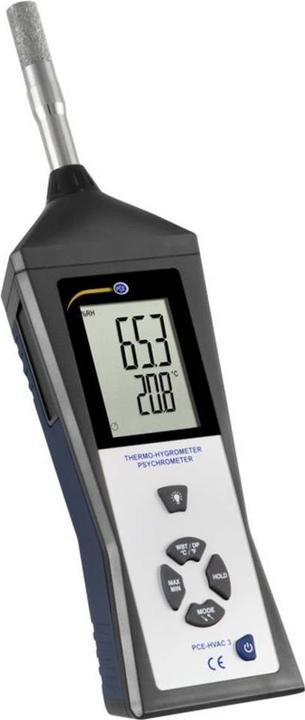 Actual product image PCE Instruments Thermo-Hygro-Psychrometer PCE-HVAC 3 mit Sinterkappe