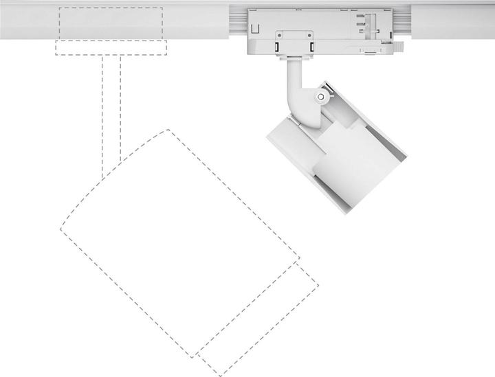 Image du produit Paulmann Spot sur rail à LED PAUL (3100 lm)