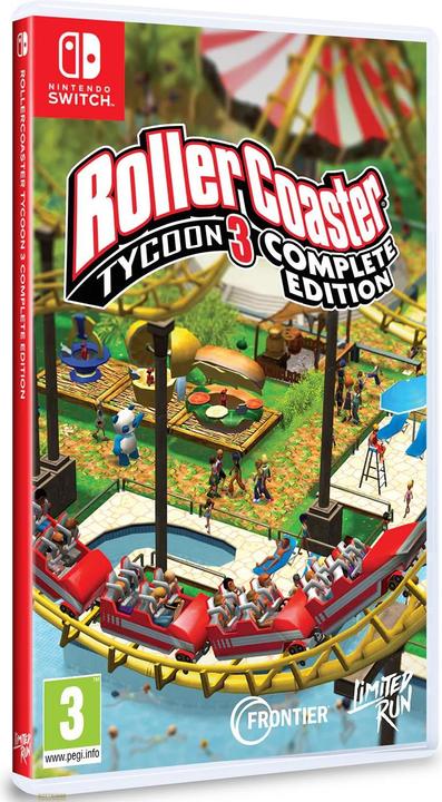 Produktbild Frontier RollerCoaster Tycoon 3 SWITCH UK Complete Edition Limited Run (Switch)
