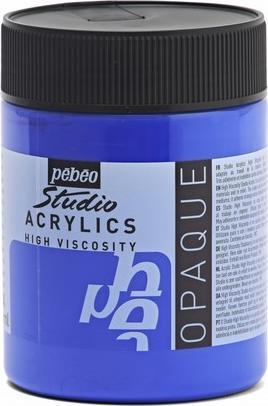 Produktbild Pebeo Studio Acrylics feine Acrylfarben (Kobaltblau Imit, 500 ml)