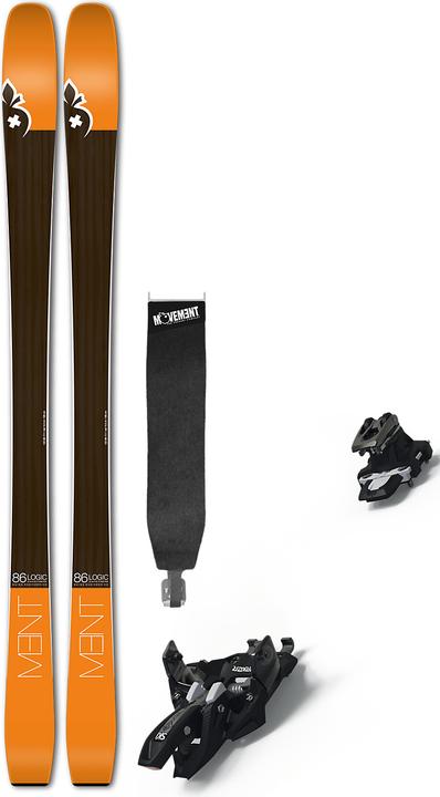 Produktbild Movement Logic 86 Herren Tourenski Set + Fell 21/22 (169 cm)