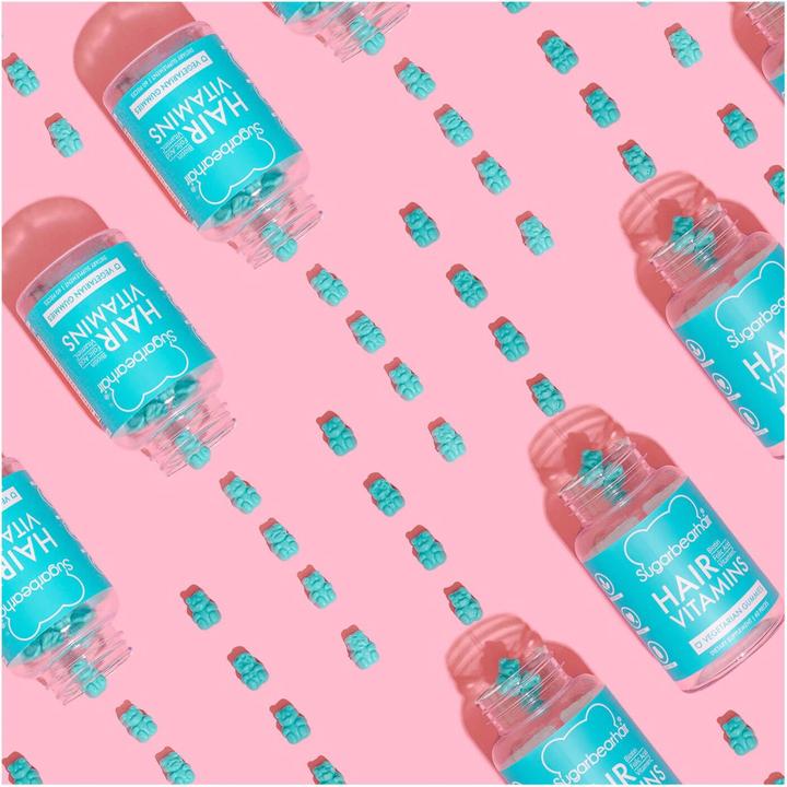 Actual product image Sugarbearhair Hair Vitamins Gummies 6 months (6 Piece, Gummies, 900 g)