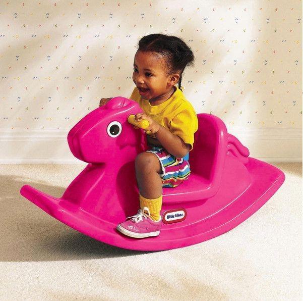 Actual product image Little Tikes Rocking Horse in Red Cardboard 173943