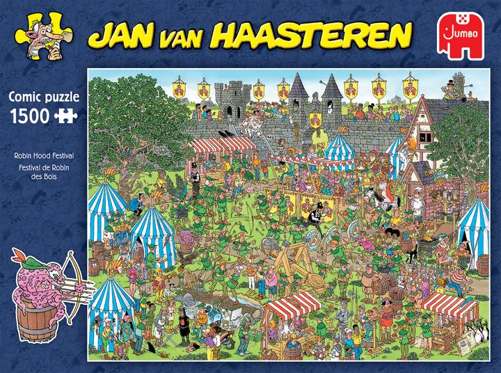 Produktbild Jumbo Jan van Haasteren - Robin Hood Festival (1500 Teile) (1500 Teile)