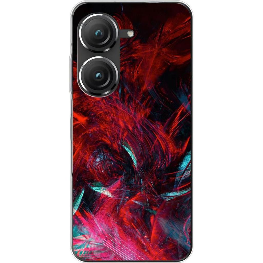 König Design Hülle Handy Schutz für Asus Zenfone 9 Case Cover Tasche Bumper Etuis TPU Neu (Asus Zenfone 9), Smartphone H...