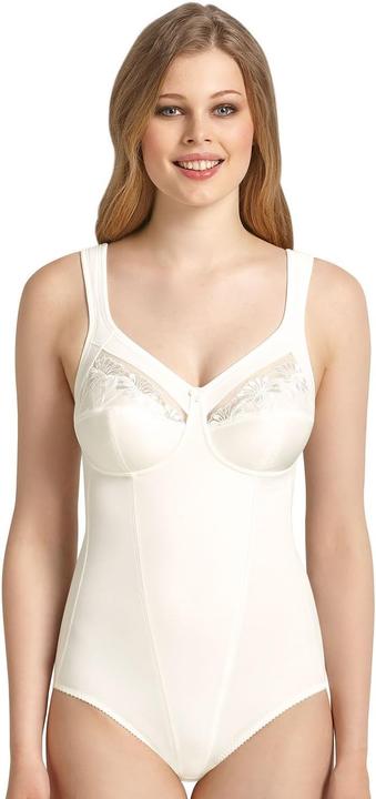 Anita Safina Body für Damen mit transparenter Stickarbeit und Baumwoll-Einsatz (105 B)