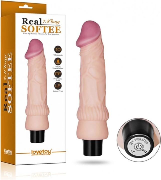 Produktbild Rimba Vibrating Real Softee 7.8"