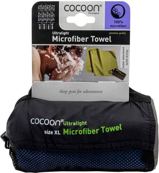 Actual product image Cocoon Microfiber Towel Ultralight X-Large (150 x 80 cm)