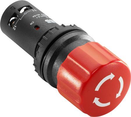 Produktbild ABB Compact Not-Aus-Schalter, Rot 2 Öffner Drehfreigabe