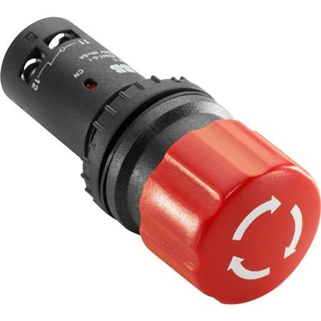 Thumbnail - ABB Compact Not-Aus-Schalter, Rot 2 Öffner Drehfreigabe, Taster + Schalter, Rot