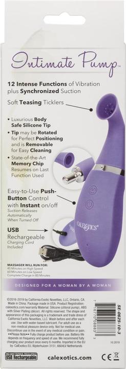 Image du produit CalExotics Intimate Pump Pompe clitoridienne rechargeable