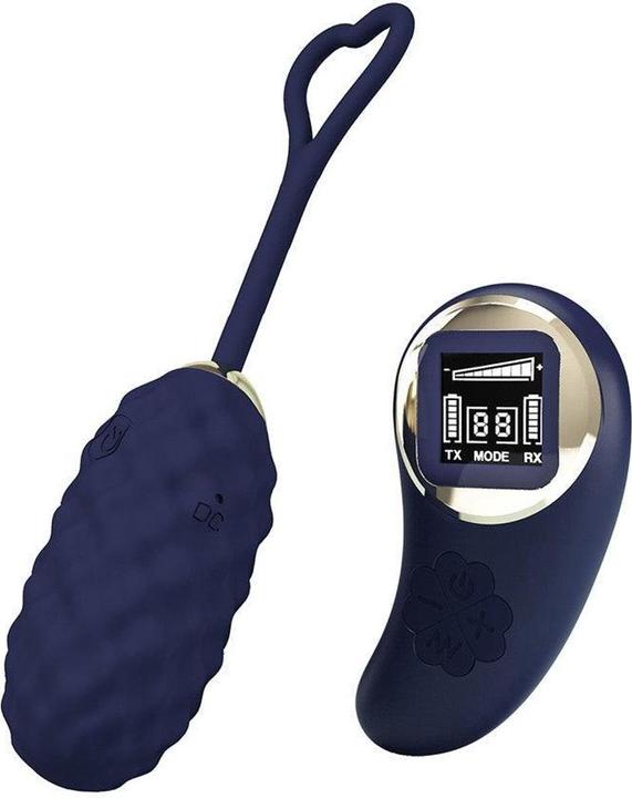 Image du produit Pretty Love Vivian Blue oeuf Vibrant Avec Télécommande