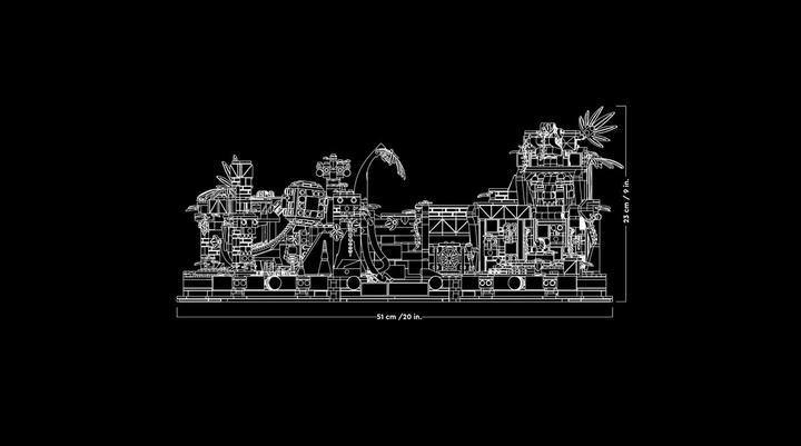 Actual product image LEGO Temple of the Golden Idol (77015, LEGO Indiana Jones)