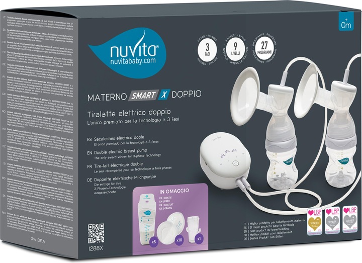 Immagine prodotto Nuvita Tiralatte doppio elettrico Materno Smart