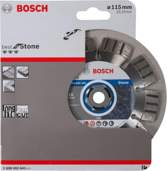Produktbild Bosch Professional Zubehör PRO Multi Material Diamanttrennscheibe, 115 x 22,23 mm
