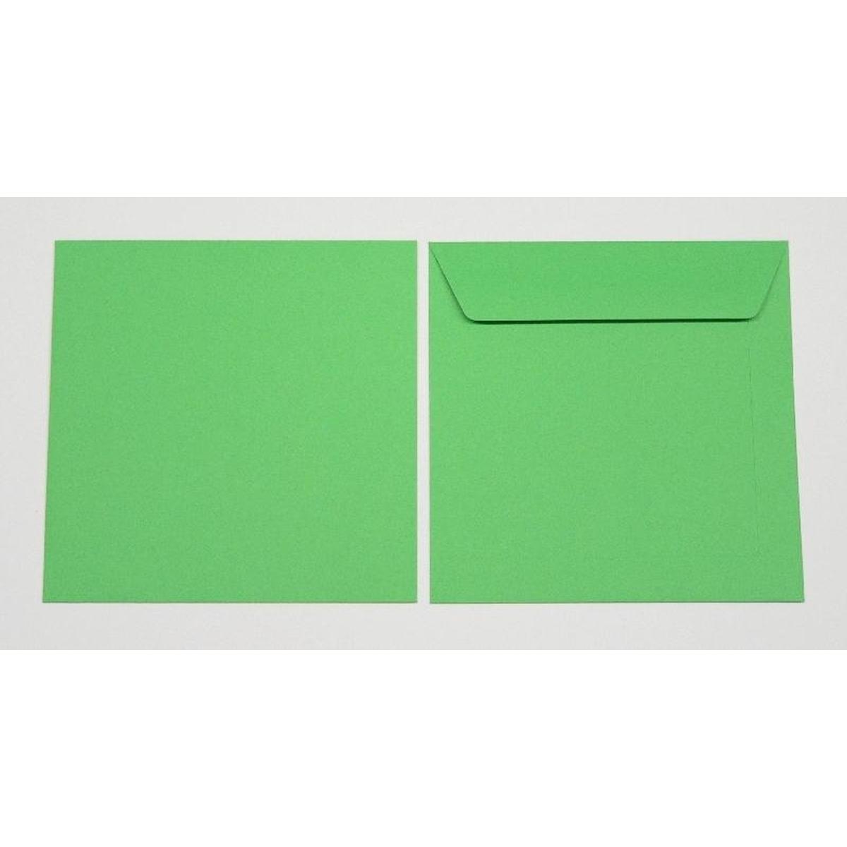 Thumbnail - Blanke, Briefumschlag, Briefumschläge 190x190mm 120g/qm gummiert VE=100 Stück smaragd (100 x)
