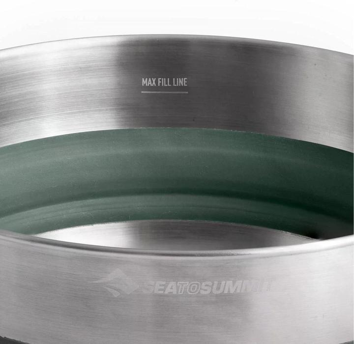 Productafbeelding Sea To Summit Detour Roestvrijstalen Opvouwbare Pot