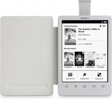 Produktbild Sony PRSA-CL30, Hülle mit Leseleuchte für PRS-T3 - Weiss (PRS-T3)