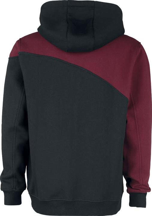 Produktbild RED by EMP Hoody Jacket rot- schwarz (S)