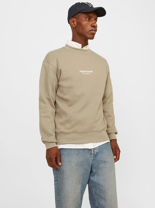 Actual product image Jack & Jones Printed sweatshirt with round neck Sweatshirt with round neck (XS)