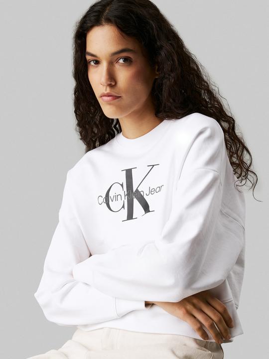 Produktbild Calvin Klein Jeans Ls Monologo French Terry Rlxd Cr (XS)