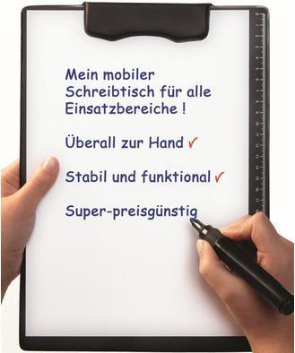 Magnetoplan Magnetisches Klemmbrett (21 x 29.5 cm)