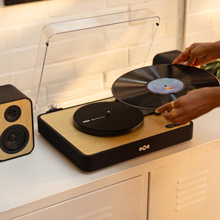 Immagine prodotto House of Marley Revolution Turntable + Lautsprecher (Automaticamente)