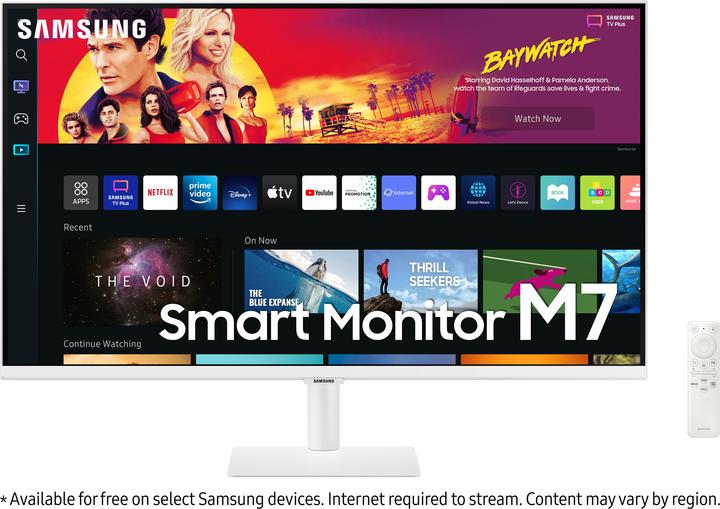 Actual product image Samsung Smart Monitor M7 (3840 x 2160 Pixels, 32")