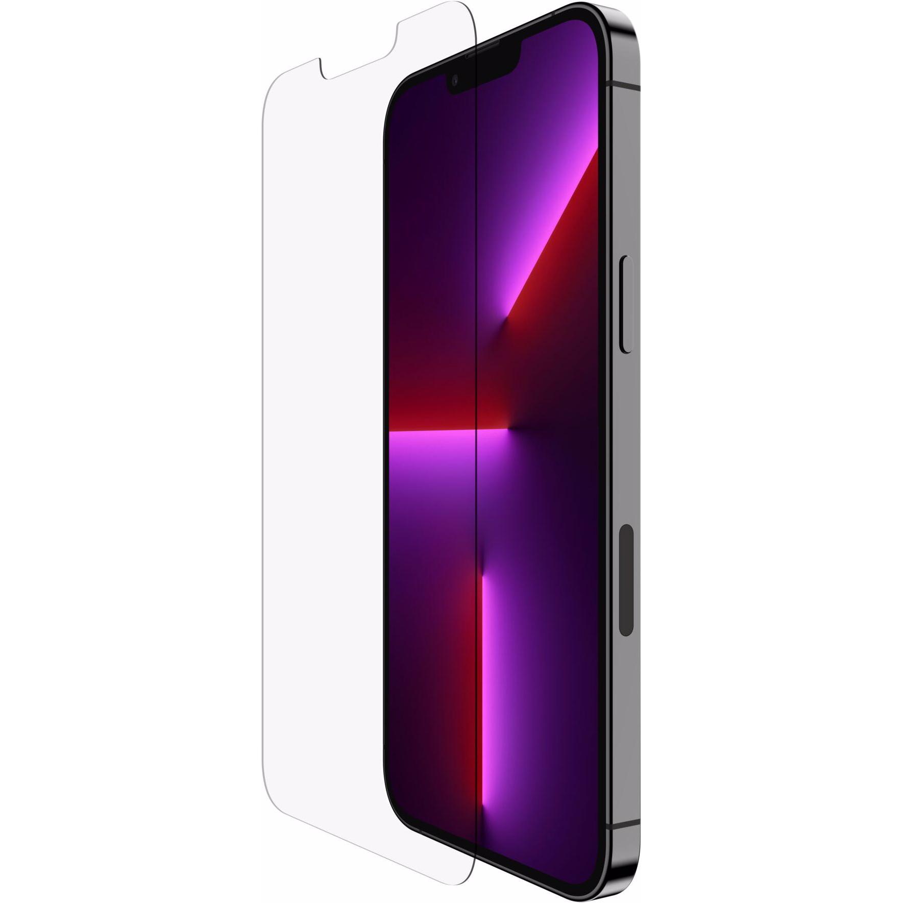 Belkin Screenforce (1 Stück, Apple iPhone 13 Pro Max), Smartphone Schutzfolie, Transparent