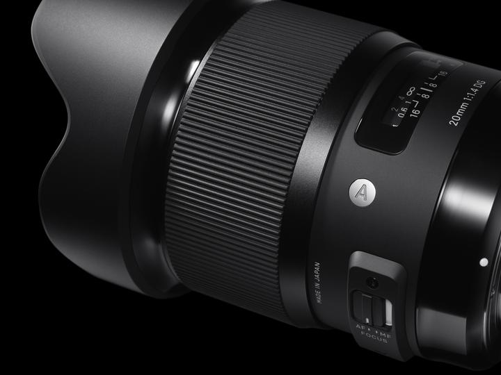 Produktbild Sigma 20mm, f/1.4 DG HSM ART Canon EF (Canon EF-S, Canon EF, Vollformat)