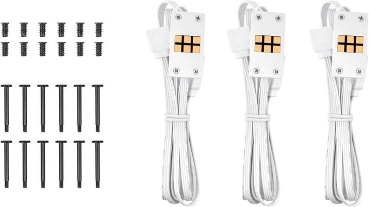 Image du produit Thermaltake TT CT120 EX Rev ARGB Sync PC Cooling Fan 3 Pack Blanc (120 mm, 3 x)