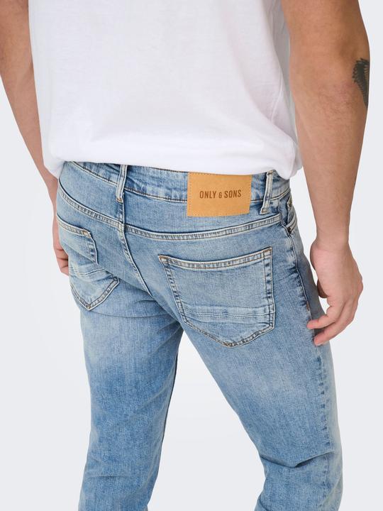 Produktbild Only & Sons ONSLoom Blue Wash Slim Fit Jeans (W29/L30)
