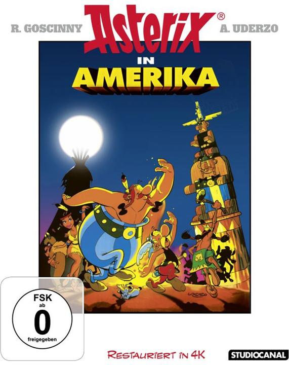 Asterix in Amerika - 30th Anniversary Edition (Blu-ray, Deutsch, Englisch)