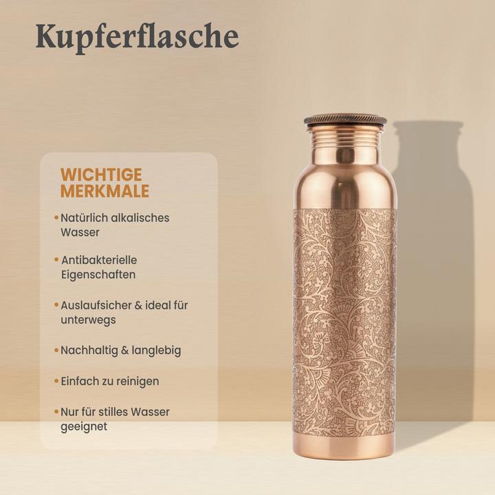 Actual product image Gewürzladen Näfels Kupferflasche Flower (0.90 l)
