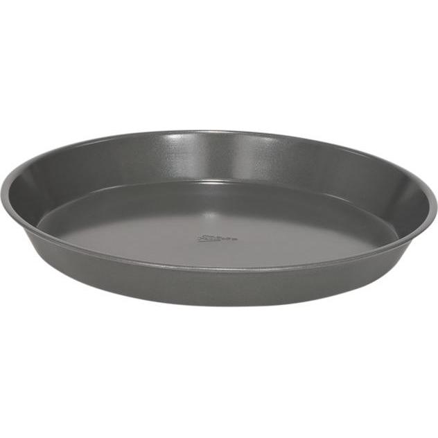 Patisse Kuchenform mit konischem Ring 30 x 3,5 cm, schwarzer Stahl, Backform, Schwarz