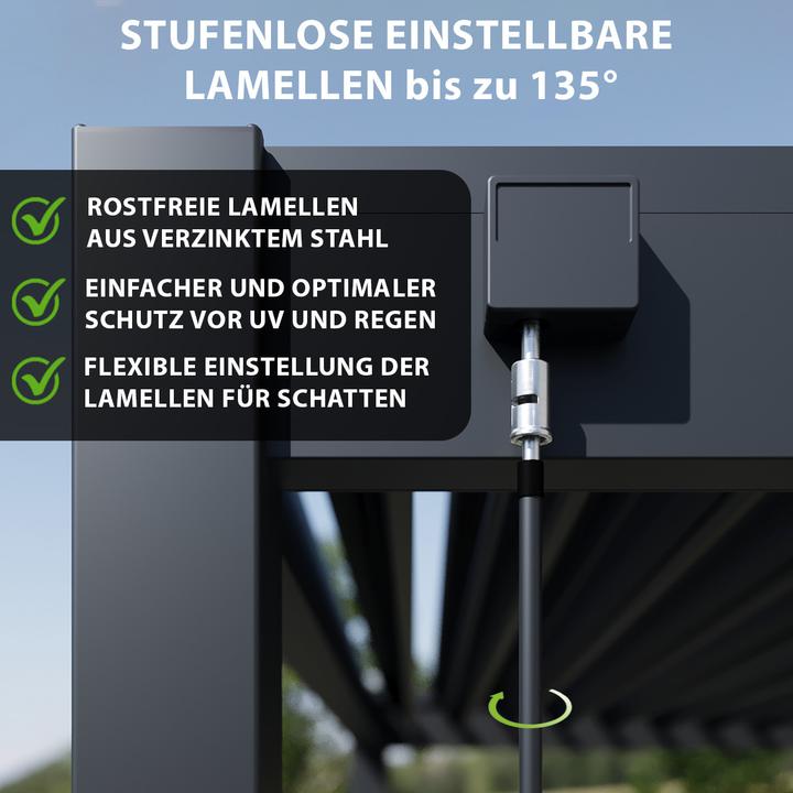 Actual product image Weide Pergola Classic (300 cm, 360 cm)