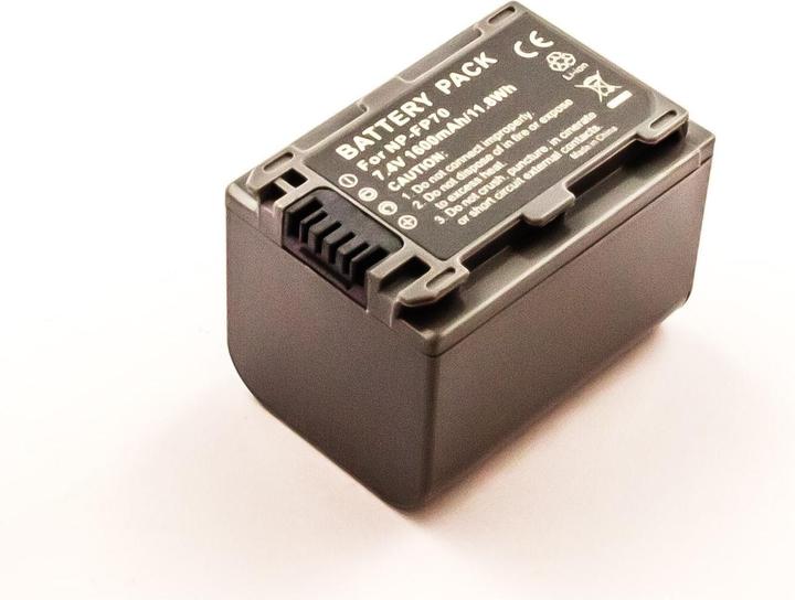 Produktbild AGI Akku kompatibel mit Sony HDR-HC7E - Akku - 1.500 mAh (Akku)