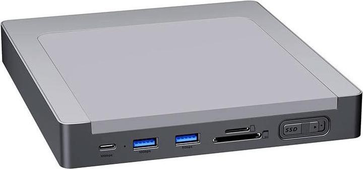 Actual product image Invzi MagHub 8-in-1 USB-C Docking Station (USB-C, 8 Ports)
