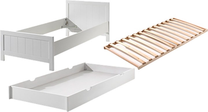 Produktbild Vipack Kinderzimmer Erik inkl. Ausziehkasten (90 x 200 cm)