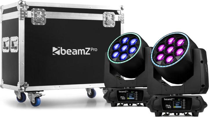 Produktbild BeamZ Moving Head MHL760 Set (60 W, LED)
