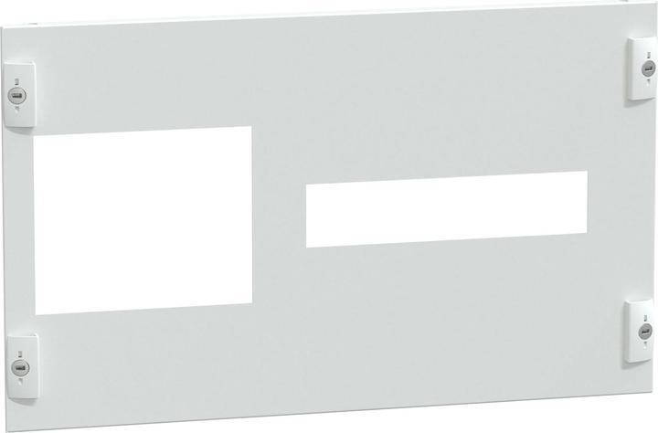 Actual product image Schneider Electric PrismaSeT-P, front panel, PowerLogic Vigilohm IM400 and 3x XD301 or 1-2
