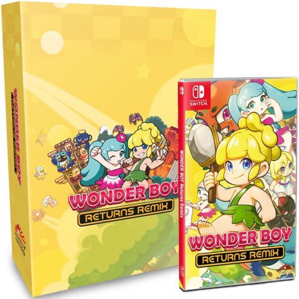 Actual product image Wonder Boy Returns Remix - Collector's Edition (Switch, Switch Lite, Switch OLED, EN)