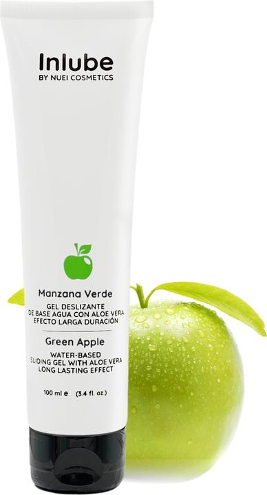 Produktbild Nuei INLUBE Green Apple water based sliding gel (100 ml)