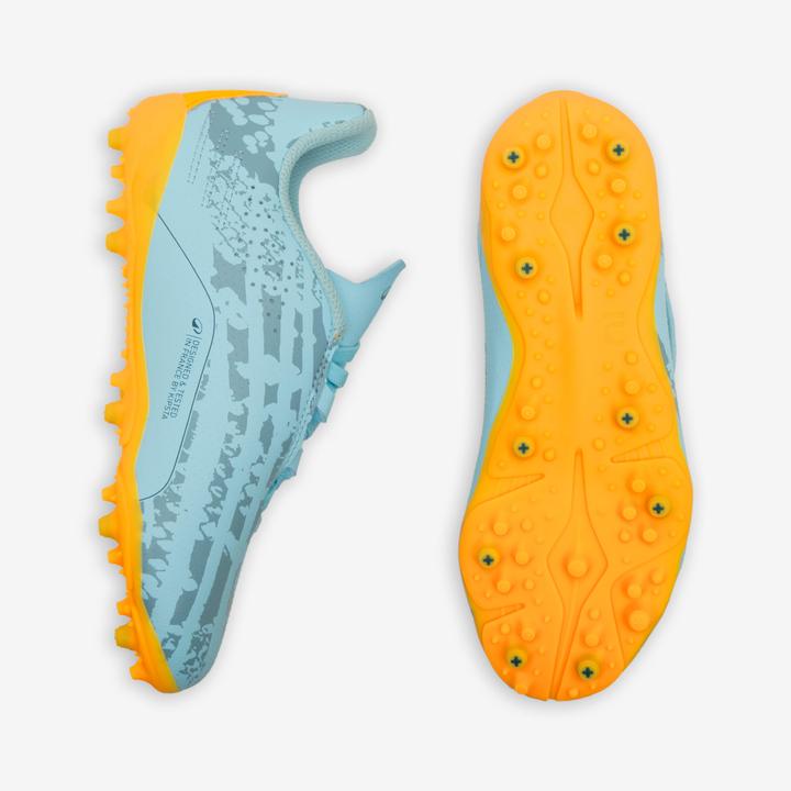 Image du produit Kipsta Chaussures de football enfant a scratch viralto i easy mg/ag Bleue (30)