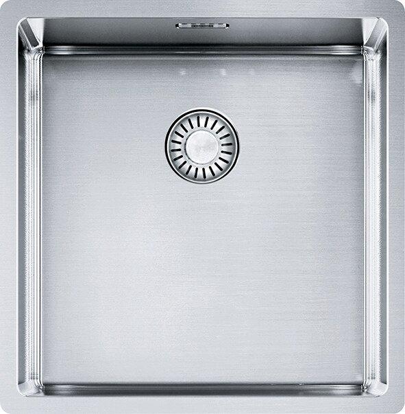Franke Box BXX 110-40/ BXX 210-40 Stainless steel 127.0671.563 (Fitted sink, Undermount sink, 45 cm, 40 cm)