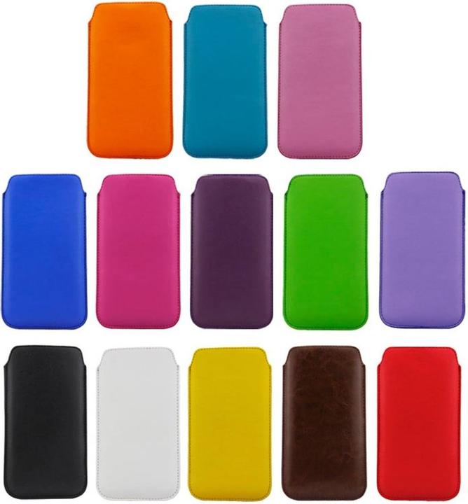 Actual product image König Design Mobile Phone Case Slide Cover Light Blue (Apple iPhone 6 Plus)