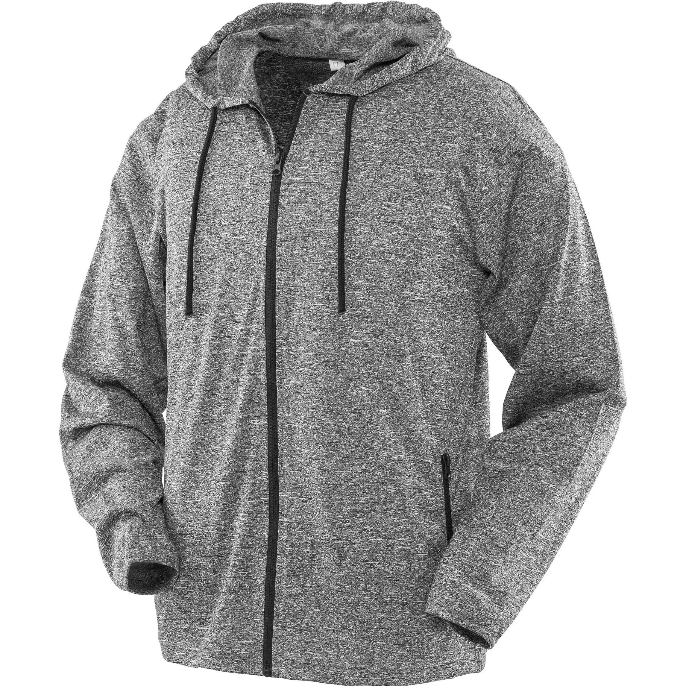 Spiro, Herren, Jacke, Jacke mit Kapuze (3XL), Grau, 3XL